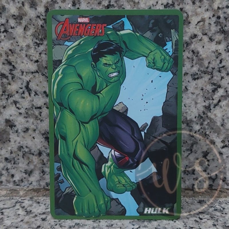 Kartu Timezone Avengers Thanos Hulk Marvel Original