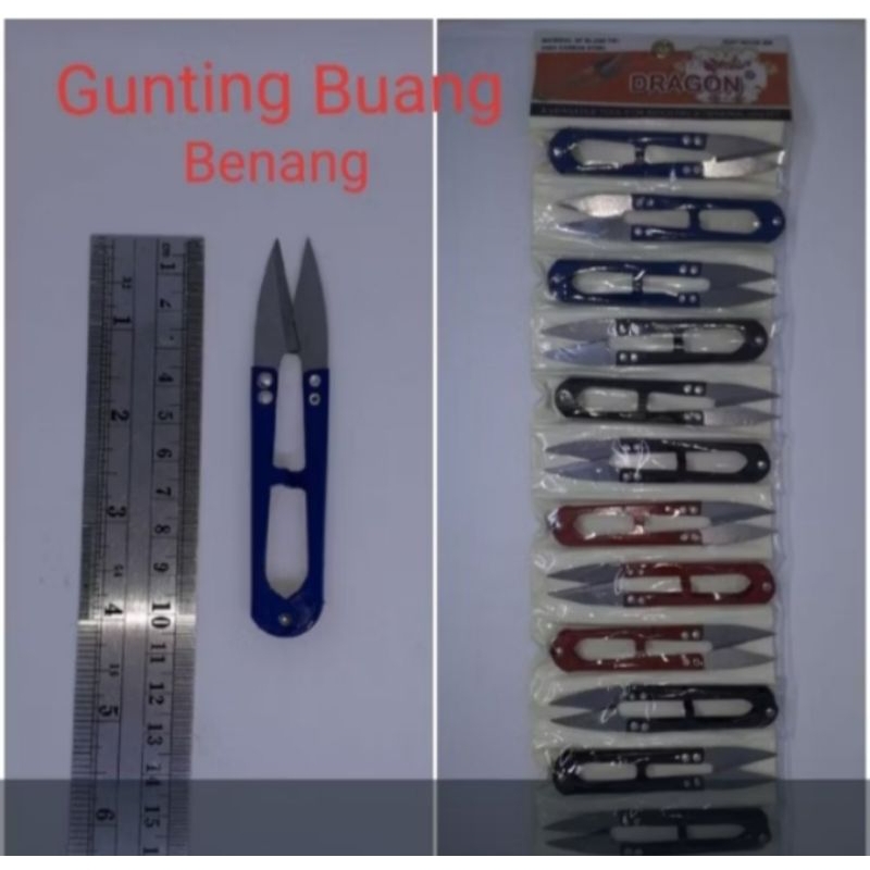 

gunting buang benang 1lsn/12pcs gunting bordir