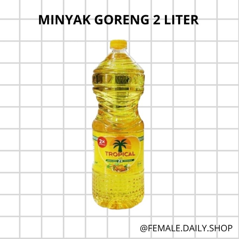 

minyak goreng tropikal botol 2 liter