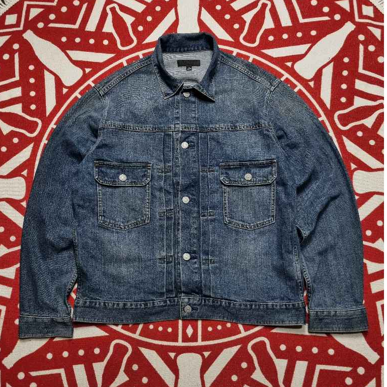 Jacket denim Uniqlo trucker type 2