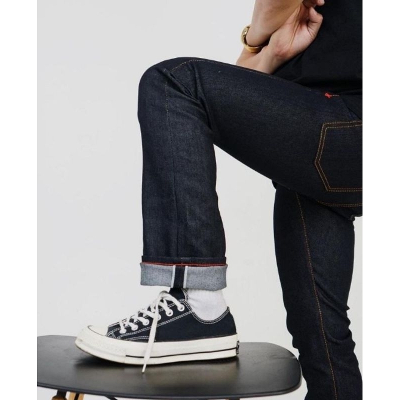 CELANA JEANS SELVEDT DENIM 20 OZ IMPORT Terbaru