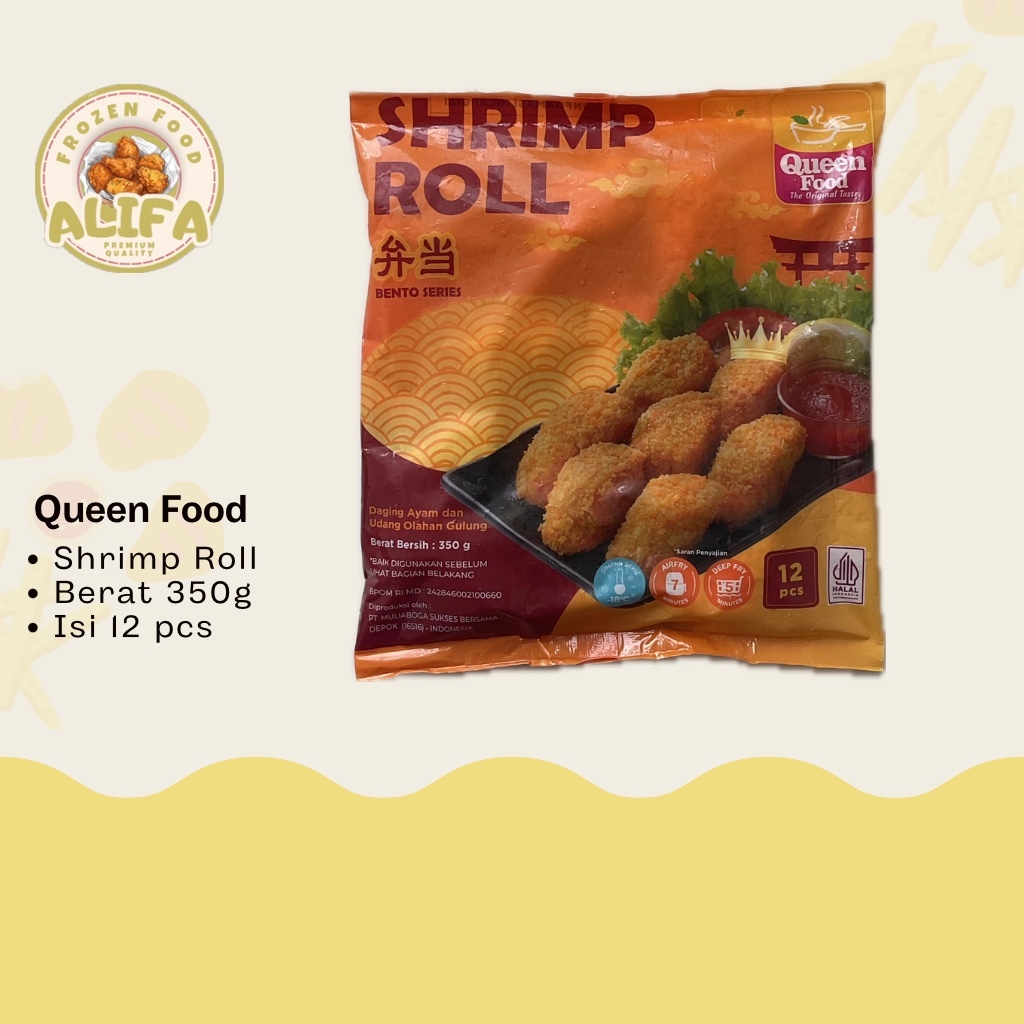 

Queen Food Shrimp Roll 350g