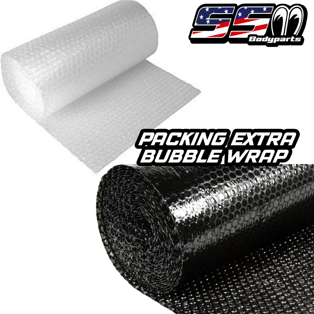 

TAMBAHAN PACKING BUBBLE WRAP EXTRA UNTUK BARANG SATUAN BARANG FULL BODY HALUS KASAR - SS BODYPARTS