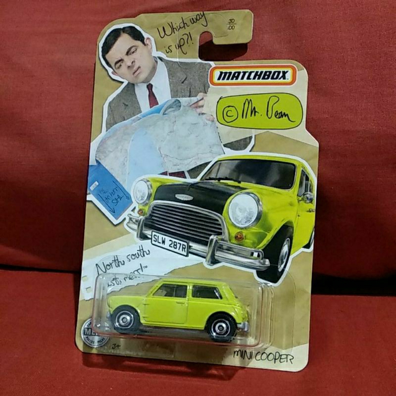 Matchbox Mr. Bean Mini Cooper Green Hijau