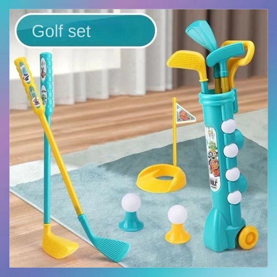 Mainan Edukasi Anak Golf Play Set - Mainan Stik Golf Anak Olahraga
