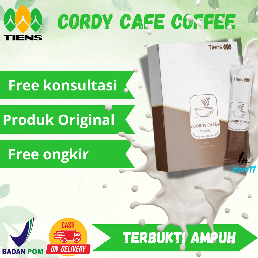 

Cordy Cafe Coffee Kopi Premium Isi 10 Bungkus Original Premium