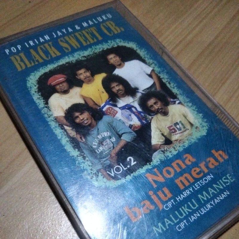 kaset pita full box original"POP IRIAN JAYA & MALUKU BLACK SWEET CB"