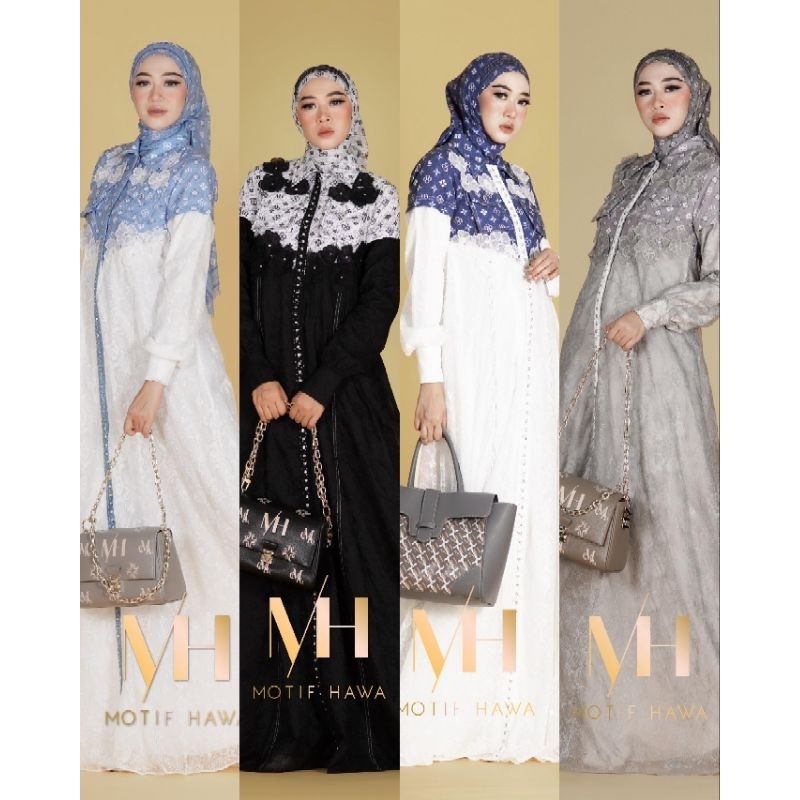 Floriane Series (Set Scarf) by MH Motif Hawa