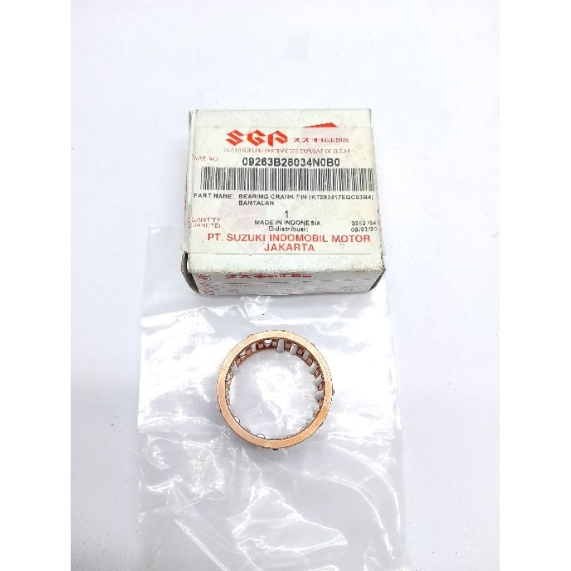 BEARING LAHER BAMBU STANG SEHER BIG END SUZUKI SHOGUN 125 SKYDRIVE SPIN ORIGINAL ASLI SGP 09263B2803