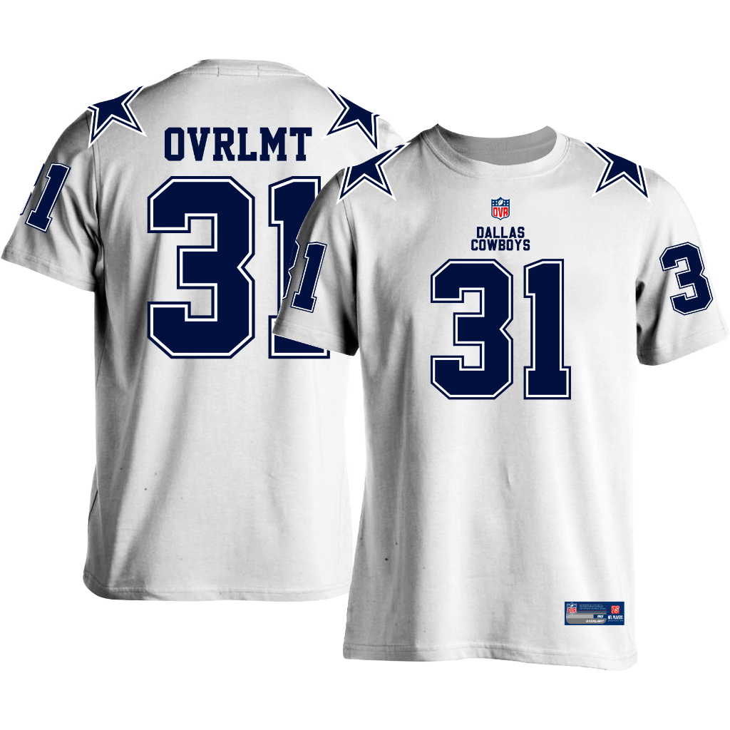 OVERLIMIT TSHIRT KAOS AMERICAN FOOTBALL | KAOS OVERSIZE | STREETWEAR | DALLAS COWBOYS 31