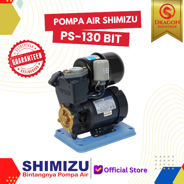 Shimizu PS 130 BIT - Pompa Air Shimizu PS 130 - Pompa Shimizu 125 Watt