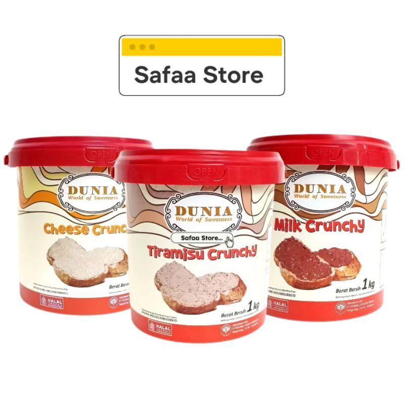 

DUNIA SPREAD CRUNCHY 1KG