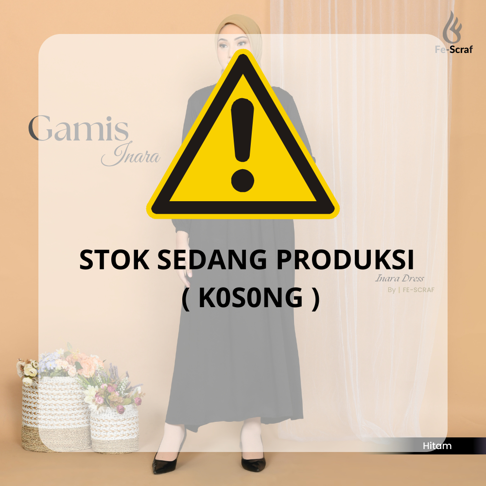 Fescraf Gamis Hitam Polos Wanita Premium Kekinian Terbaru 2025 Bahan Rayon Twill Premium Ori Tebal D