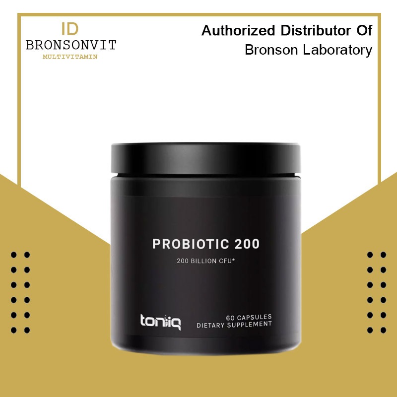 Toniiq Probiotic 200 Billion CFU - 60 Capsules