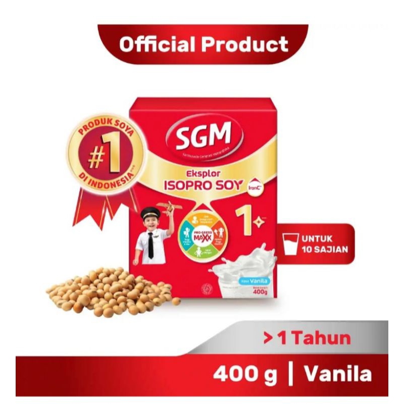 

SGM SOYA 1+ Vanila/Madu 400GR