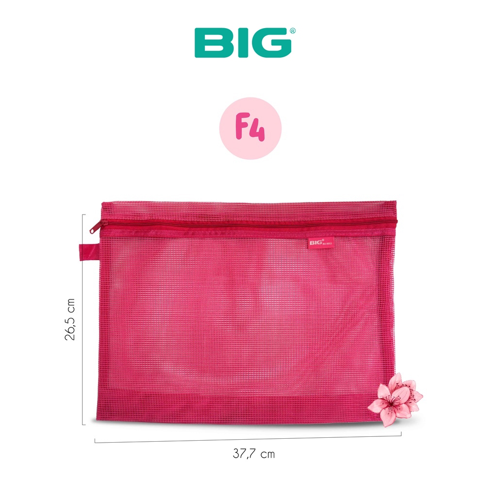 

BIG F4 Pocket File/ Poket File/ Dokumen Pouch/ Map Kantong Penyimpanan Resleting Jaring PO-9003/ Cherry Blossom Edition