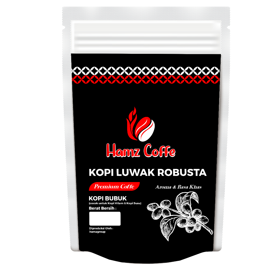 

HAMZ COFFE - Bubuk kopi luwak robusta premium rasa nikmat