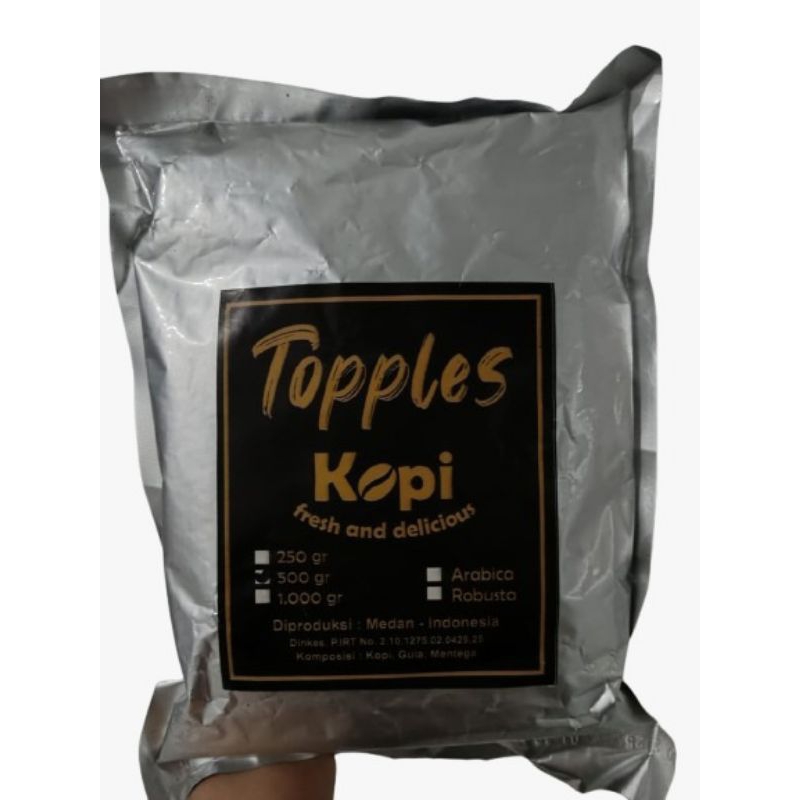 

Topples Kopi 500gr - Kopi Sidikalang