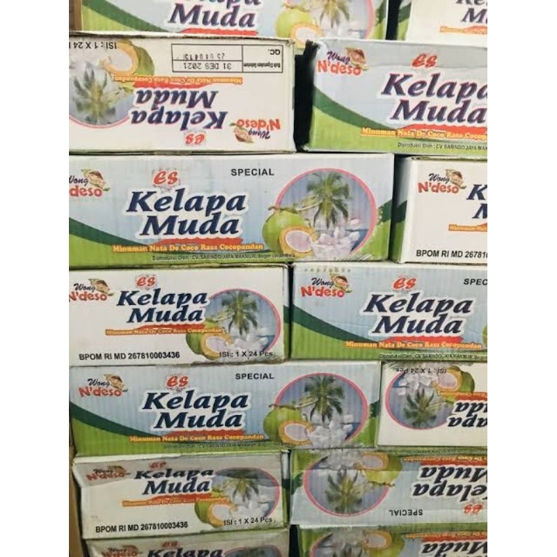 

Kelapa Muda Wong Ndeso 1dus isi 24 cup 150 ml