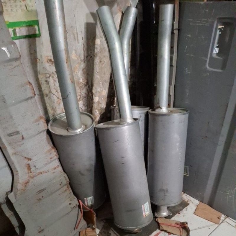 Knalpot Canter 125 original KTB asli