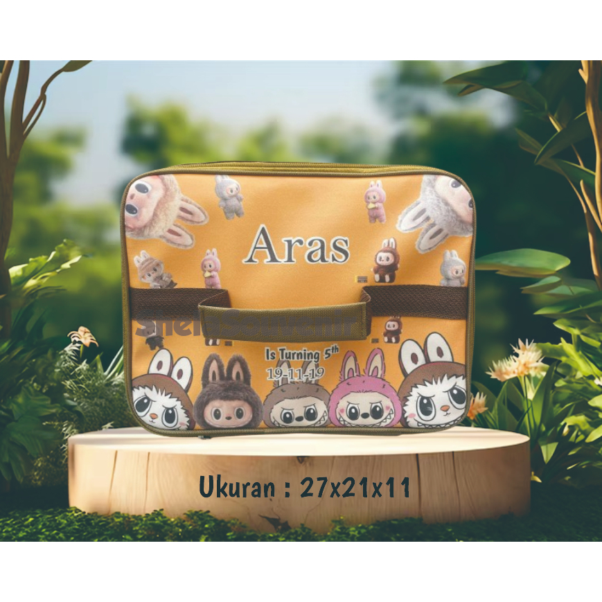 CAB Tas Lunch Box Anak Tupperwarre Tahan Panas/lunch box anak/tas penyimpan makanan/tas labubu/tasmu