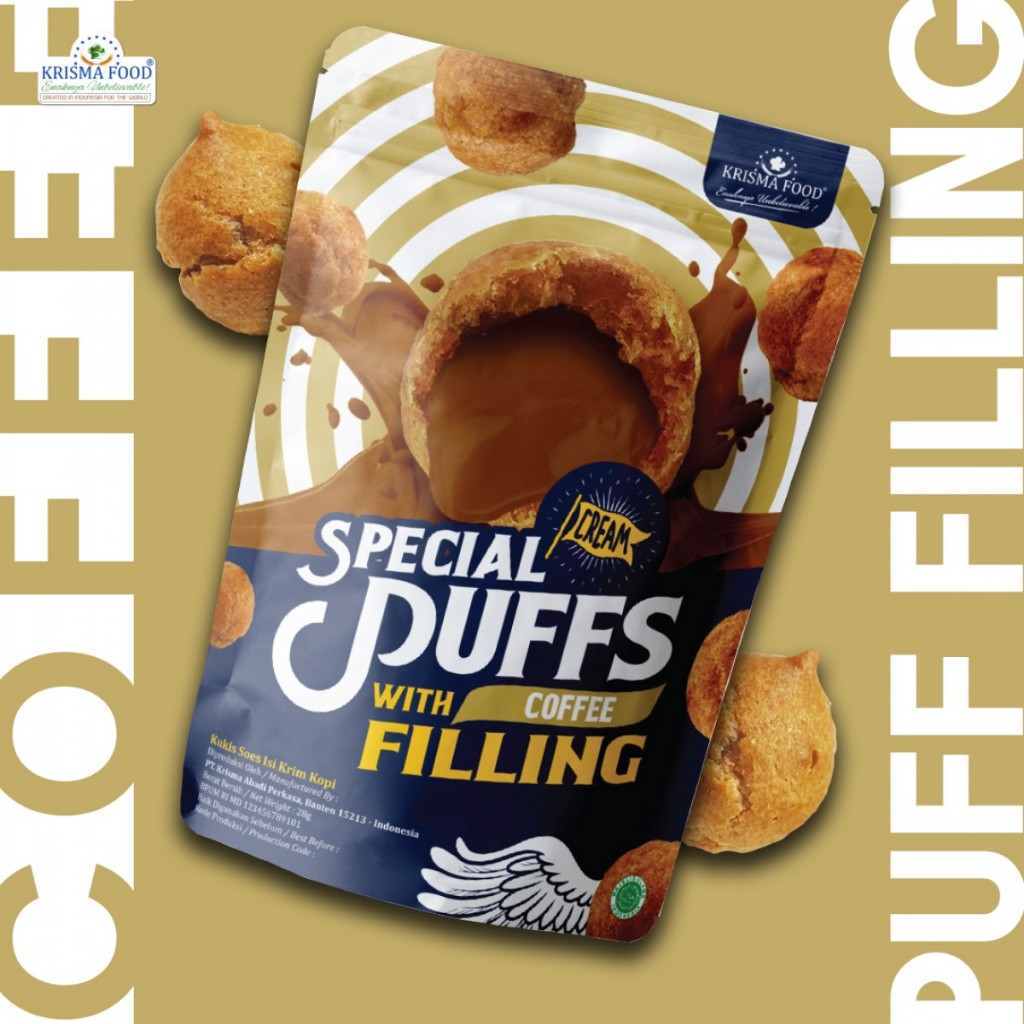 

Puff Soes Isi Cream Kopi Krismafood