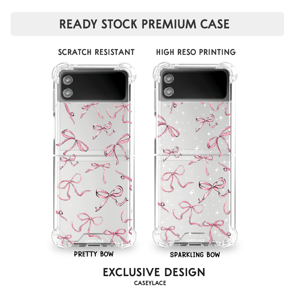 Premium Case PRETTY BOW Conquette Collection Samsung Z FLIP & Z FOLD