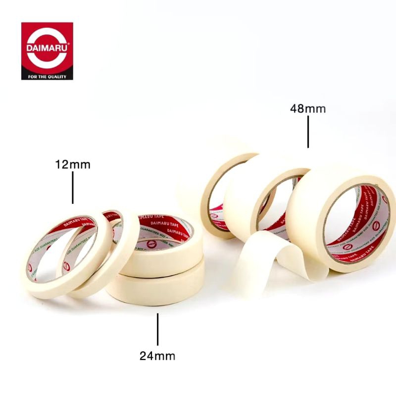 

daimaru masking tape / lakban kertas 1" & 2