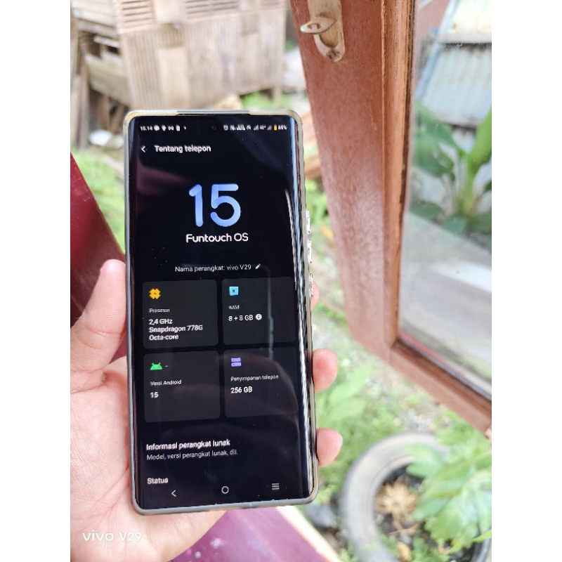 VIVO V29  Second Hp Dan Charger