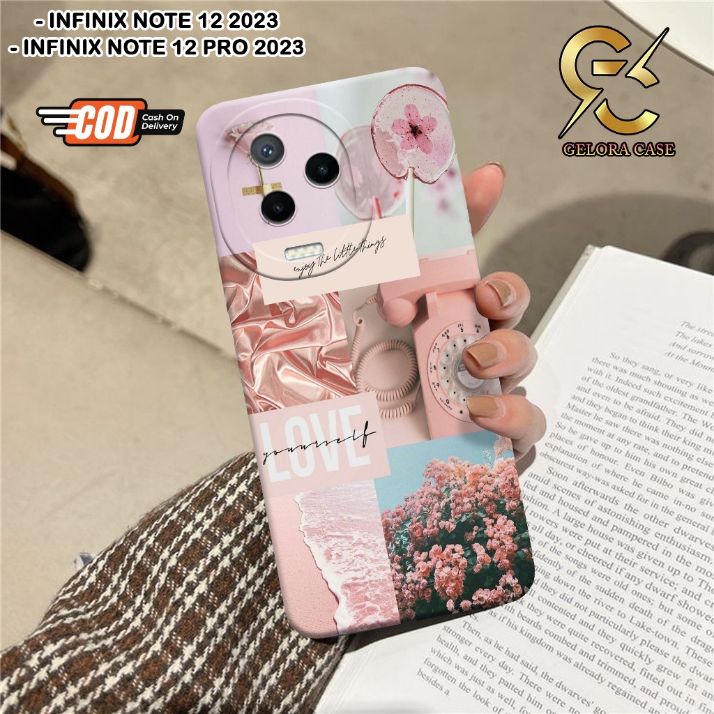Softcase Infinix Note 12 2023 / Note 12 Pro 2023 - Geloracase -  Case Infinix Note 12 2023 Fashion C