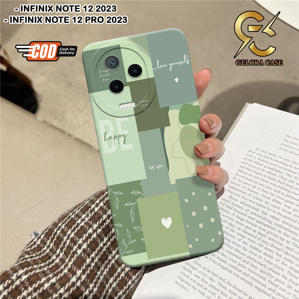 Softcase Infinix Note 12 2023 / Note 12 Pro 2023 - Geloracase -  Case Infinix Note 12 2023 Fashion C