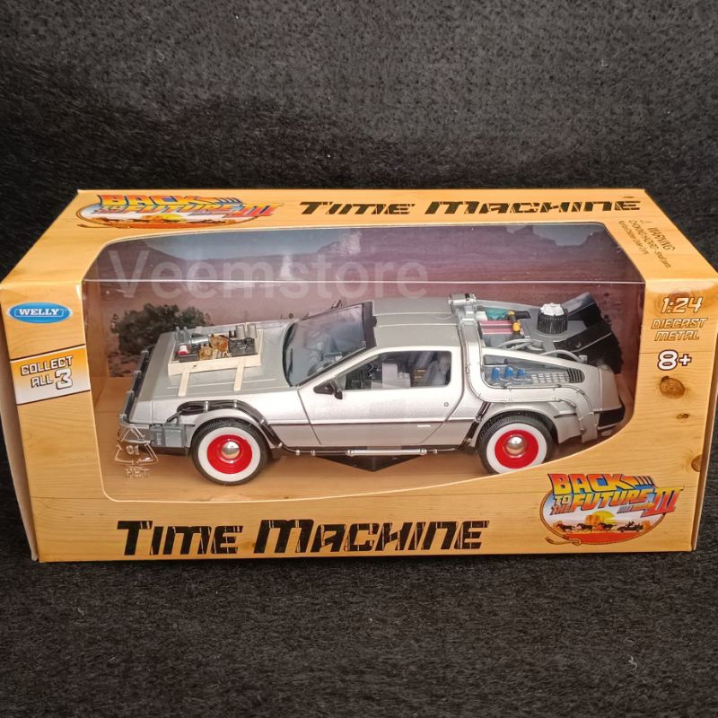 Die Cast 1:24 DeLorean Back to The Future [WELLY]