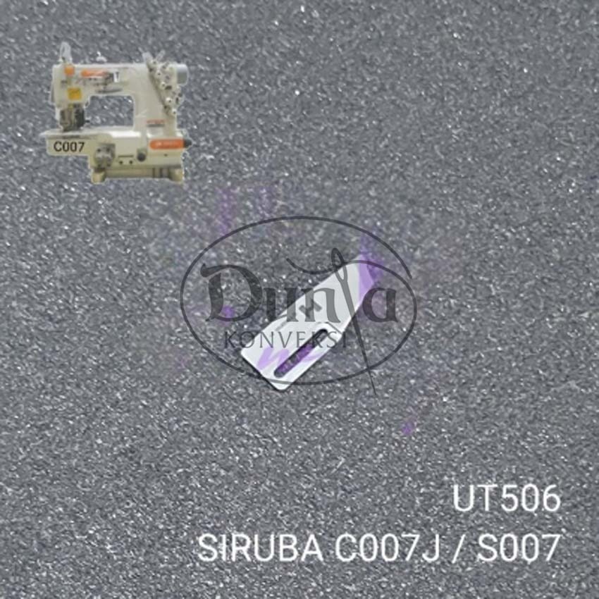 UT506 SIRUBA C007J S007 Pisau Mesin Jahit Overdeck Kam SIRUBA
