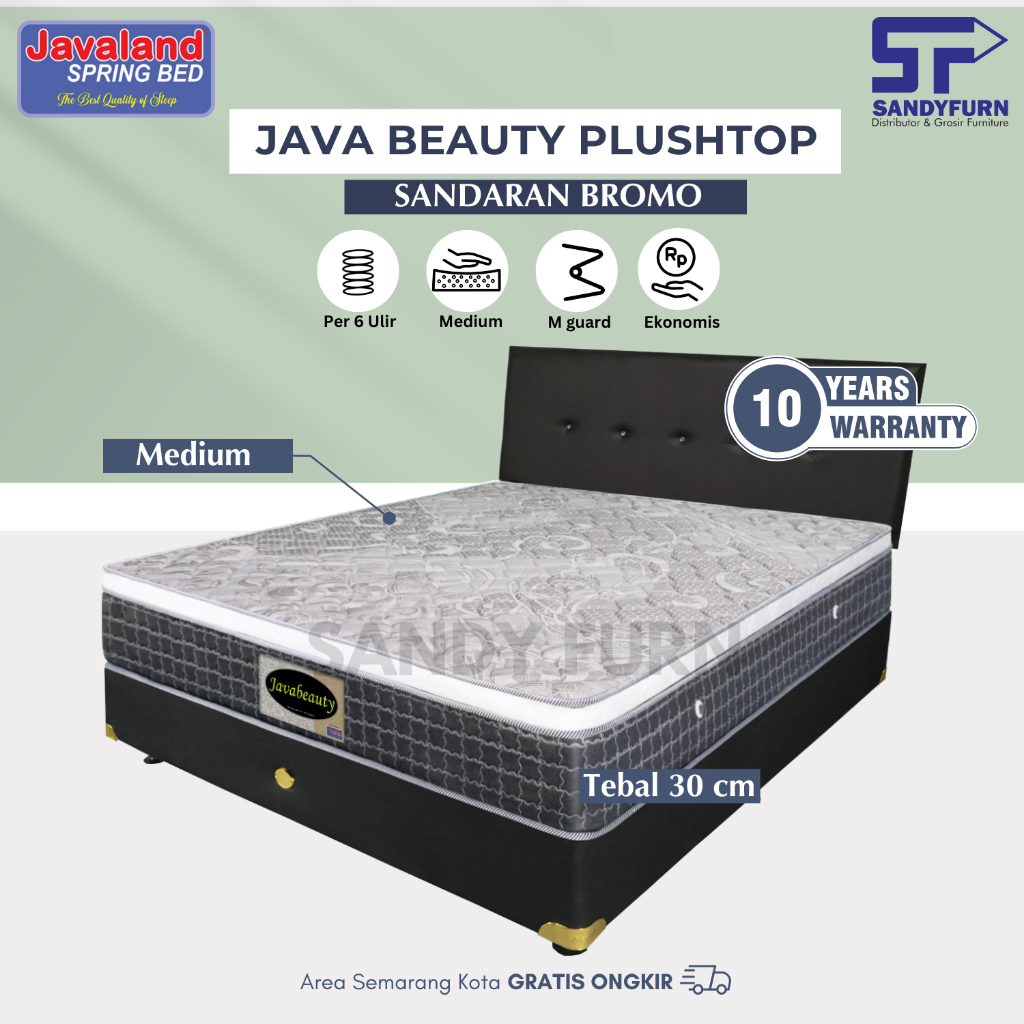 Javaland Springbed Java Beauty Plushtop Bedset