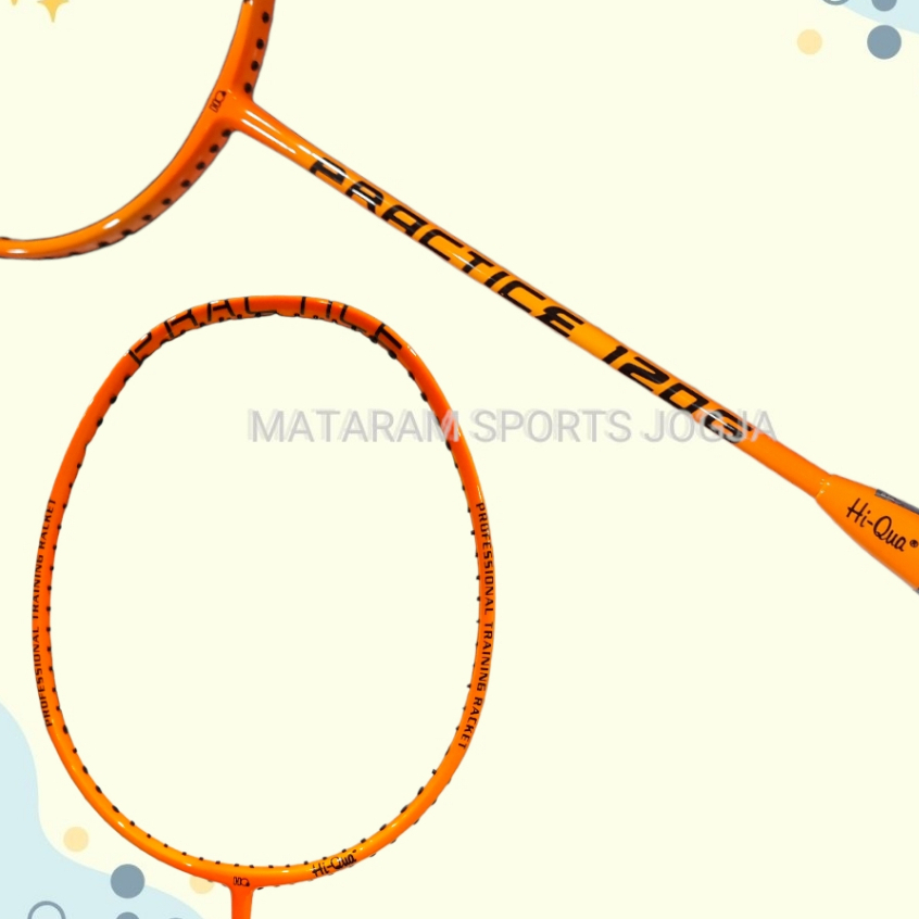 Raket Badminton Hiqua Practice 120 / 140 / 160 Original Raket Beban Hiqua