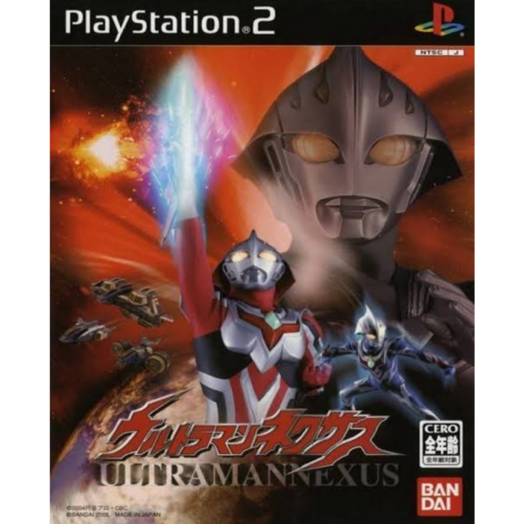 KASET CD DVD GAME PS2 : ULTRAMAN NEXUS