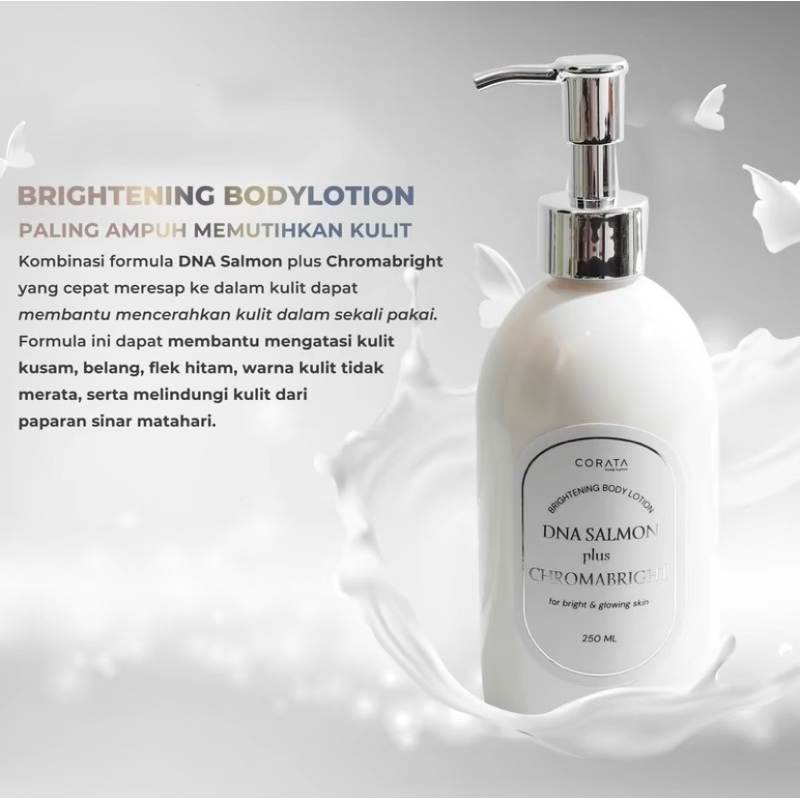 Corata Brightening Body Lotion DNA Salmon Plus Chromabright