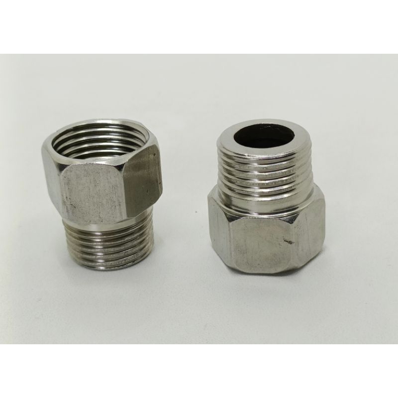 Sok Stainless Drat Dalam 1/2 Dan Drat Luar 1/2