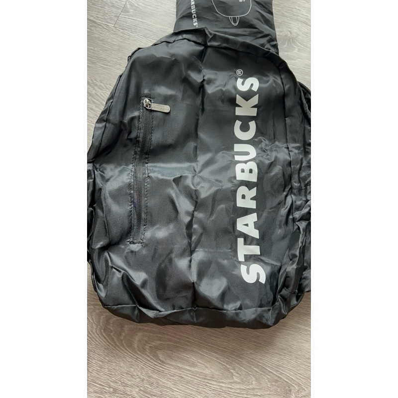 Starbucks Foldable backpack ransel bag Starbucks Malaysia - Bagpack tas ransel lipat foldable