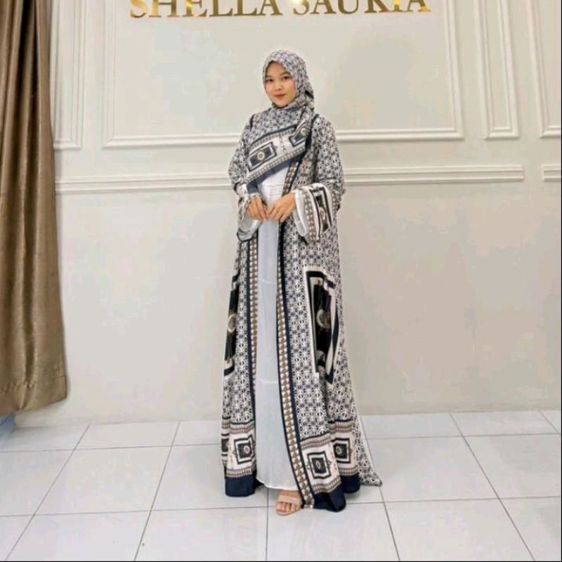 ABAYA AUDIBA MOTIF SIMPLE