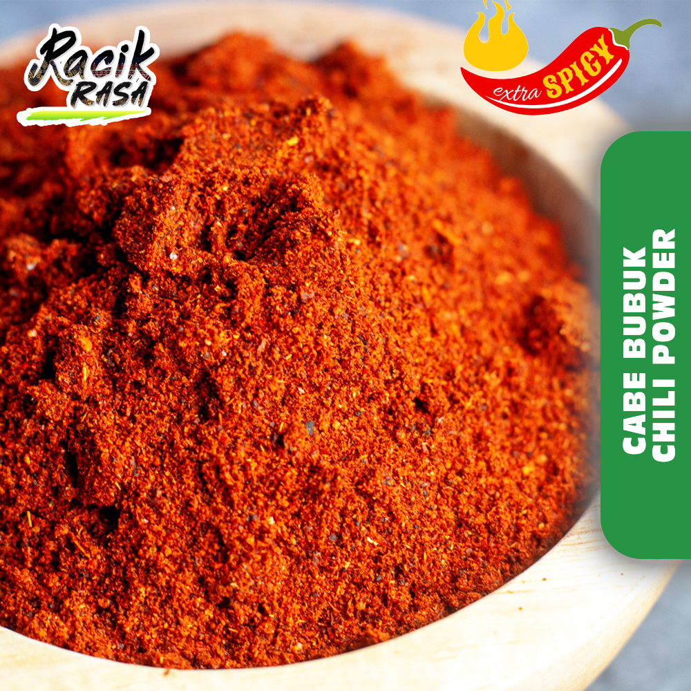 

RACIK RASA | ( 500 GRAM ) EXTRA PEDAS CABE CABAI BUBUK HALUS CHILI POWDER SPICY REMPAH BUMBU MASAKAN