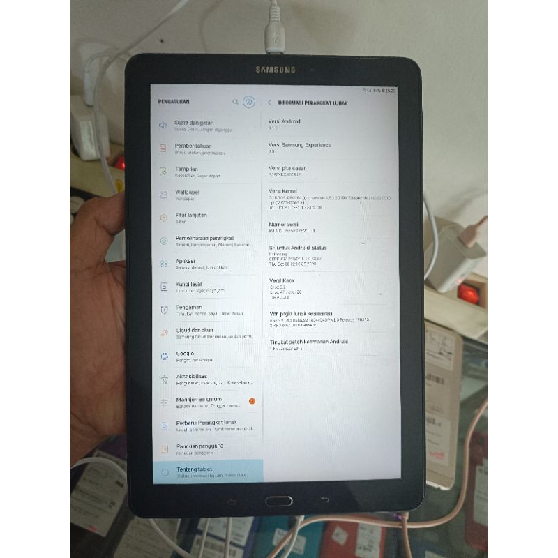 Samsung tab a 2016 10inci ram 3/16gb