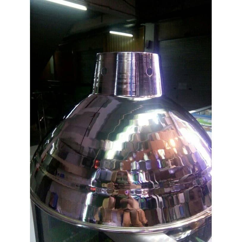 Kap Lampu Gantung Industri Kilap Diameter 30 cm + Fitting WD E27