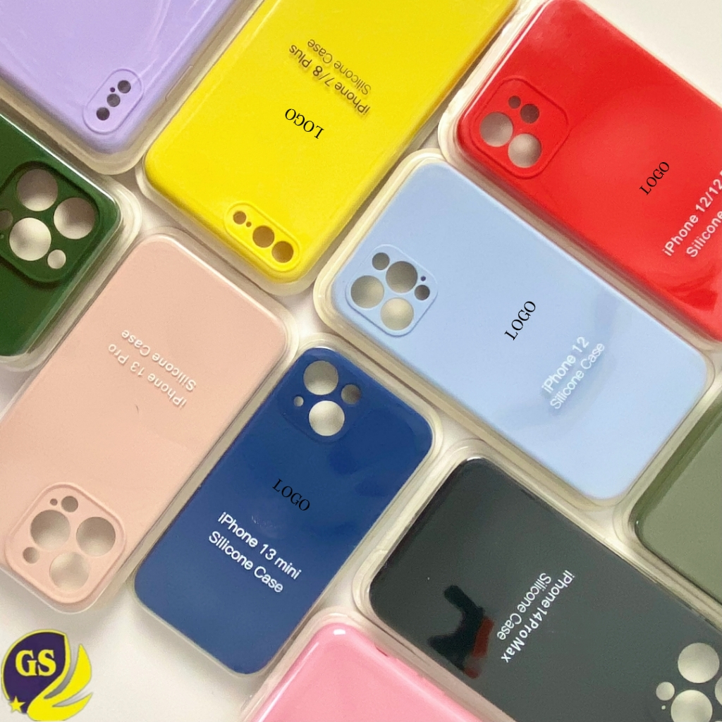Premium Case Silicone Full Cover Back Soft Case iPhone 6 6S+ 7 8 7+ 8+ X XR XS MAX 11 PRO MAX 12 PRO