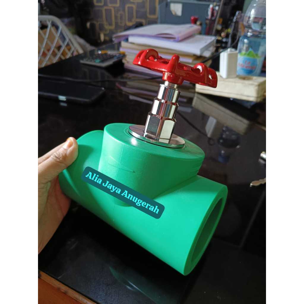 Gate Valve PPR 2 inch (63mm) / Gate Valve 2" PPR / Straight Way Valve PPR 63mm / Get Valep PPR 2" / 