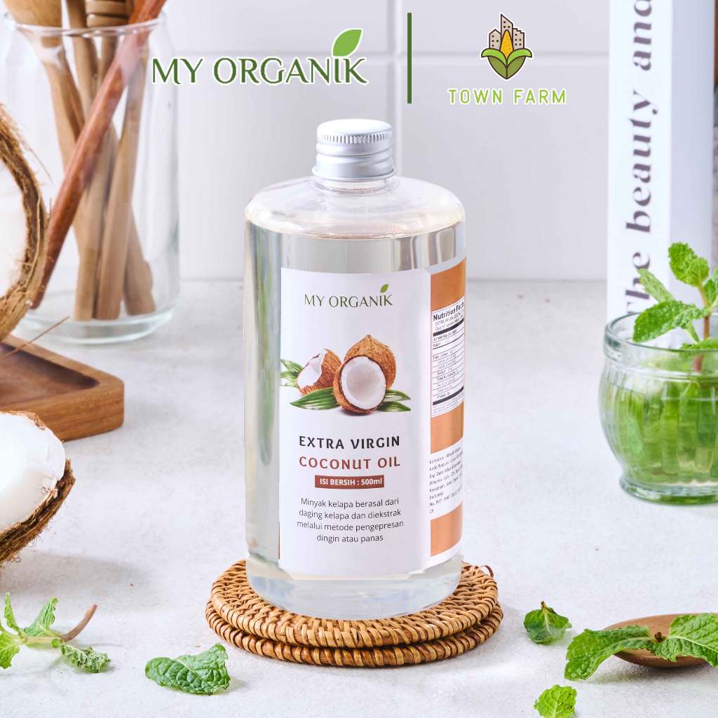 

My Organik Virgin Coconut Oil Cold Pressed Premium Organic Pure VCO EVCO Ekstra Kelapa Murni 100%
