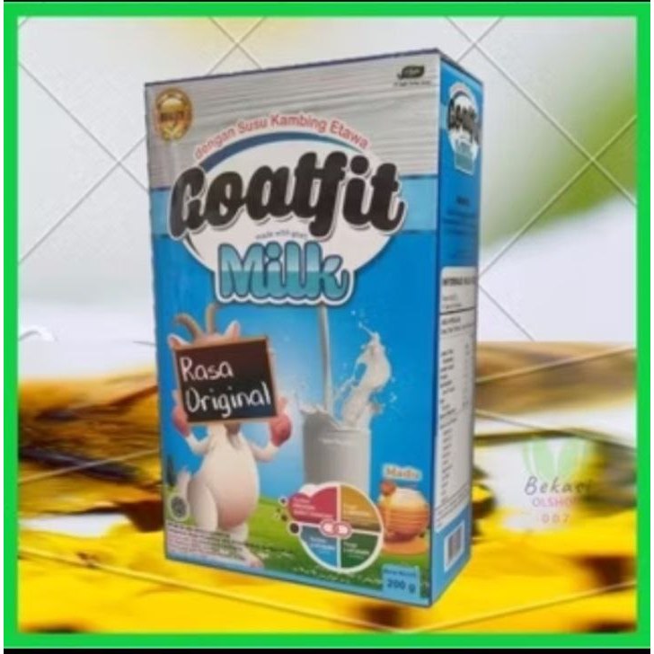 

Susu kambing etawa goatfit plus royal jelly 200 gram Original