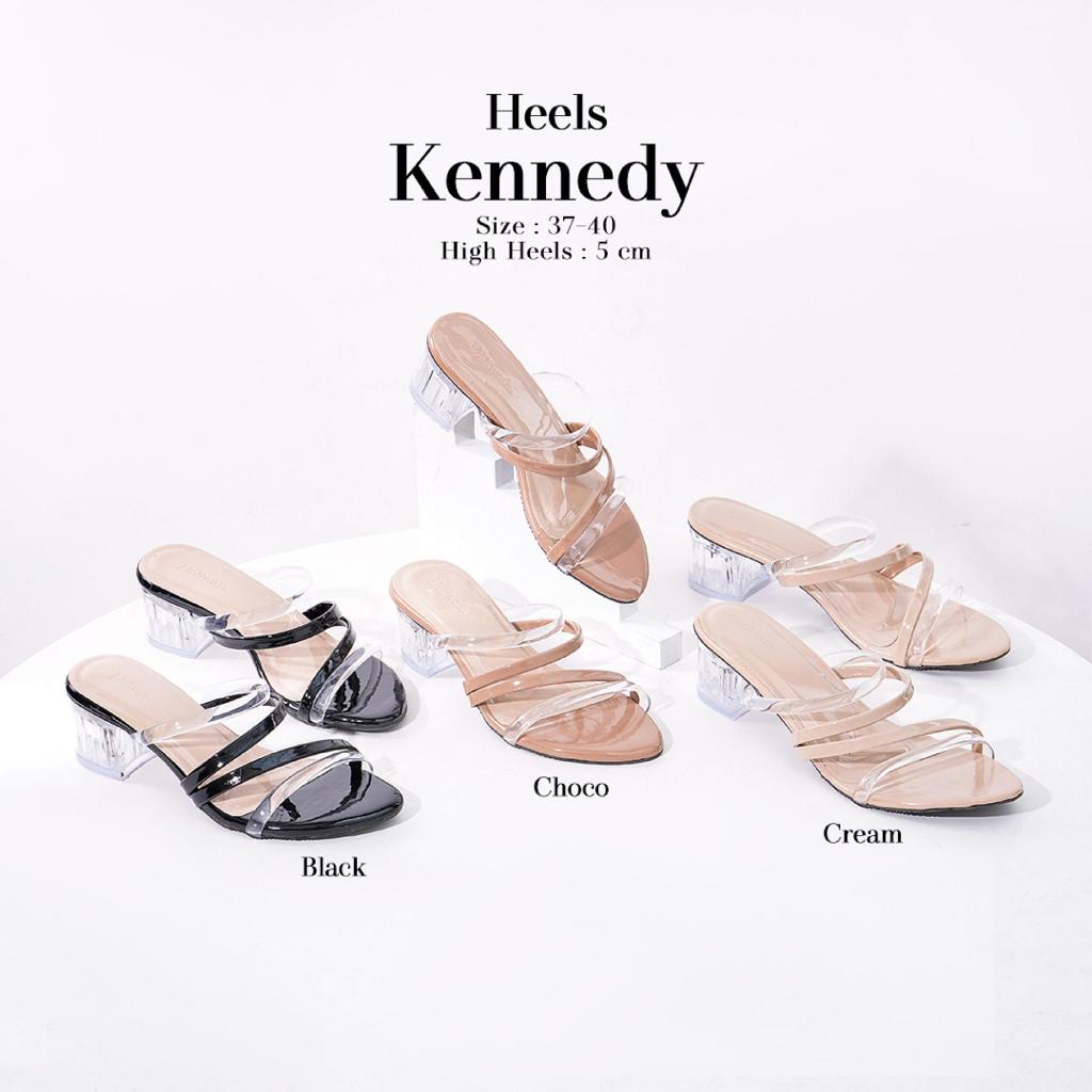 [Deliwafa] Kennedy Heels | Sandal Fashion | Sandal Wanita