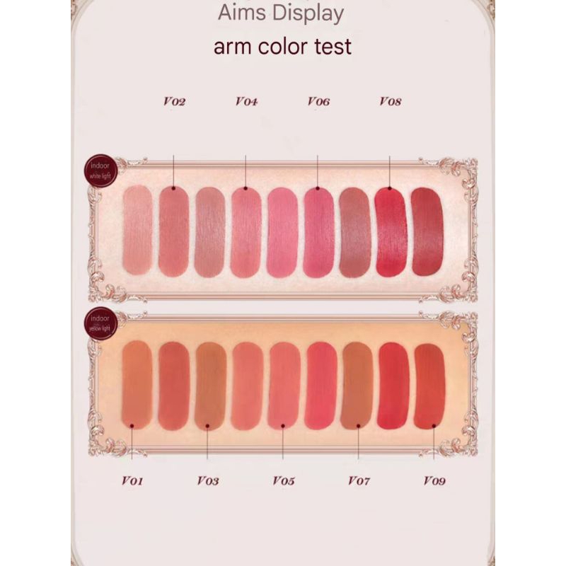 RK 10 QSB [READY] Flower Knows Strawberry Cupid Cake Lip Cream Lip Cream Lipstick Pemulas Bibir Beau