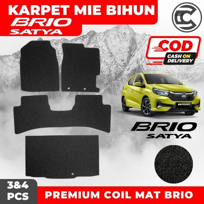 Karpet BRIO SATYA NEW  / Karpet BRIO / BRIO SATYA NEW / Karpet Mie BRIO SATYA / Karpet Mobil Brio Sa